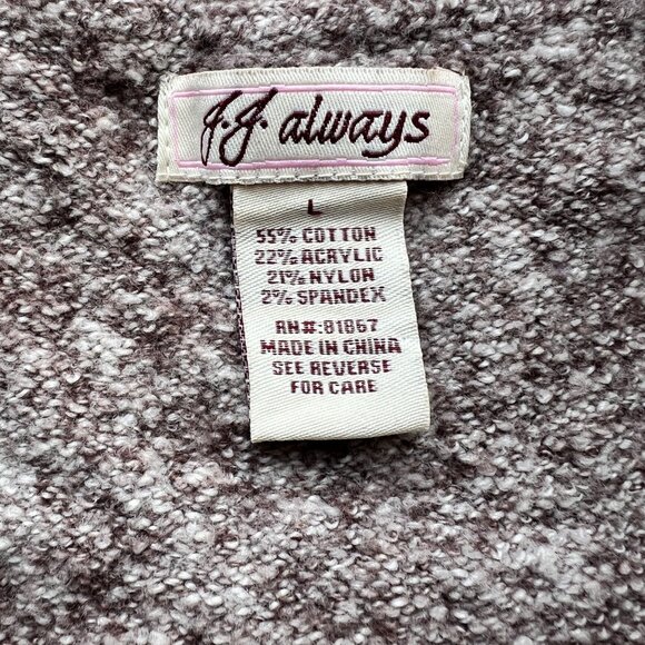 Knit Sleeveless Sweater Dress w/ Button Accents Beige Textured Womens Sz Large - Picture 7 of 7